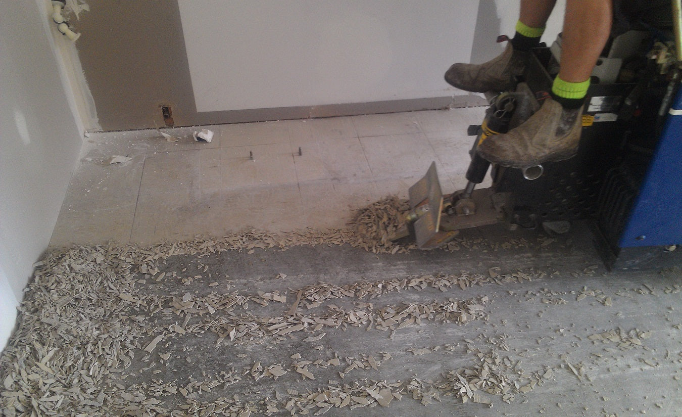 How To Remove Floor Tiles From Concrete