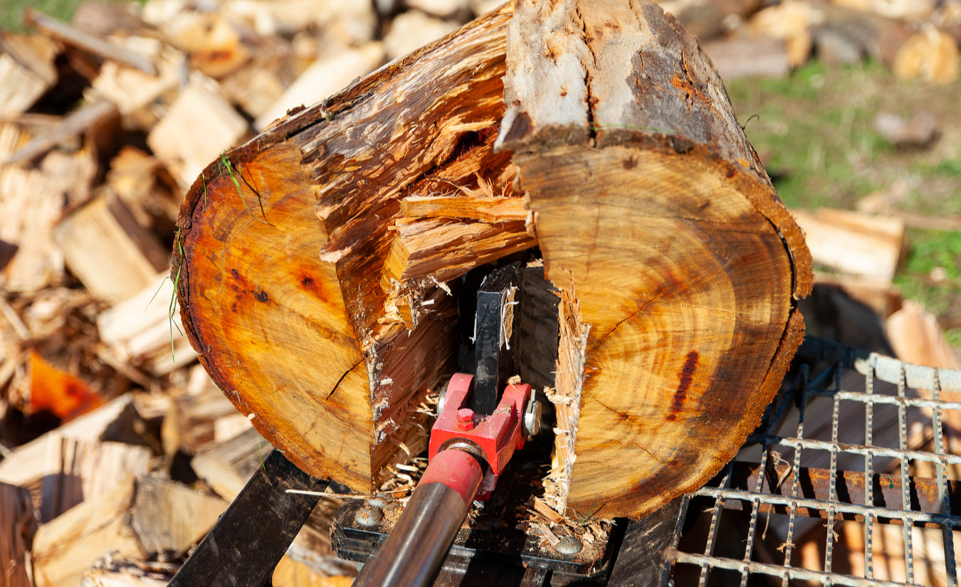 How to Split Wood With a Log Splitter: Complete Guide for Beginners