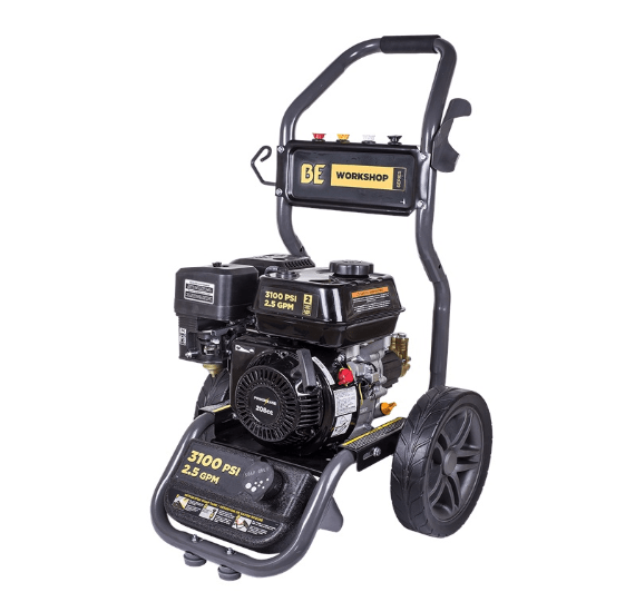 BE BE317RAS 3100 PSI@ 2.5 GPM 210cc Powerease Engine Axial Pump Cold Gas Pressure Washer BE317RAS