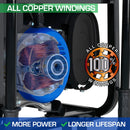 DuroMax XP13000HXT 10500W/13000W Tri-Fuel Gasoline Propane Natural Gas CO Alert Remote Start Generator New XP13000HXT