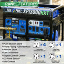 DuroMax XP13000HXT 10500W/13000W Tri-Fuel Gasoline Propane Natural Gas CO Alert Remote Start Generator New XP13000HXT