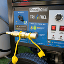DuroMax XP15000HXT 12000W/15000W Tri-Fuel Gasoline Propane Natural Gas CO Alert Remote Start Generator New XP15000HXT