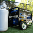 DuroMax XP15000HXT 12000W/15000W Tri-Fuel Gasoline Propane Natural Gas CO Alert Remote Start Generator New XP15000HXT