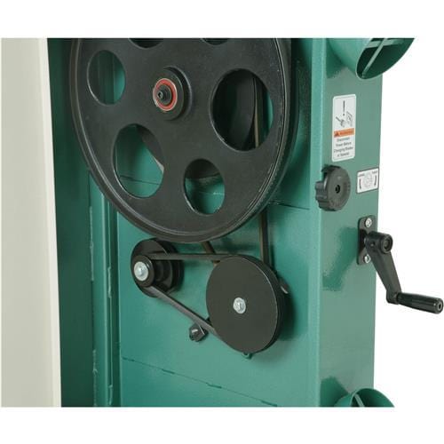Grizzly Industrial 17" 2 HP Metal/Wood Bandsaw w/Inverter Motor G0640X
