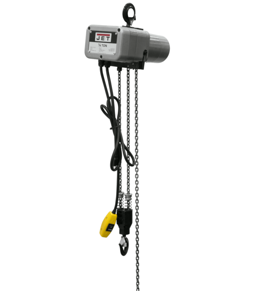 JET 1 4 Ton Electric Chain Hoist 1 Phase 15 Lift JSH 550 15 jet-1-4-ton-electric-chain-hoist-1-phase-15-lift-jsh-550-15