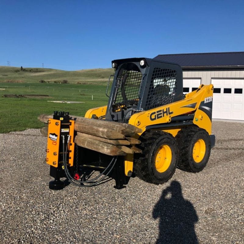 Skid Steer Montana Post Driver For Sale