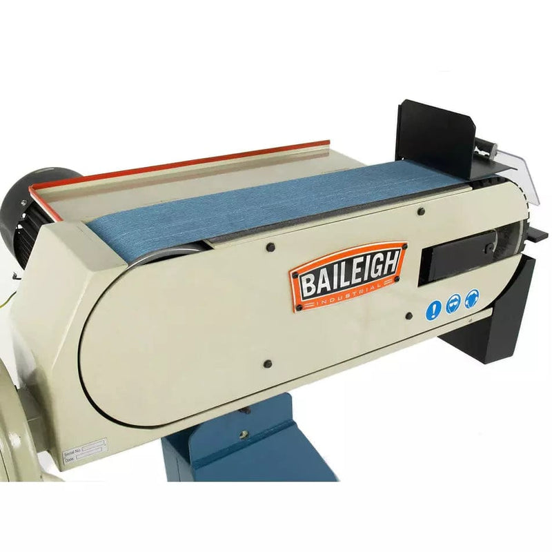 Baileigh BG-679; 220V 3Phase Belt Grinder, 6" Belt Width 79" Belt Length Includes Electric Dust Collector BI-1000698