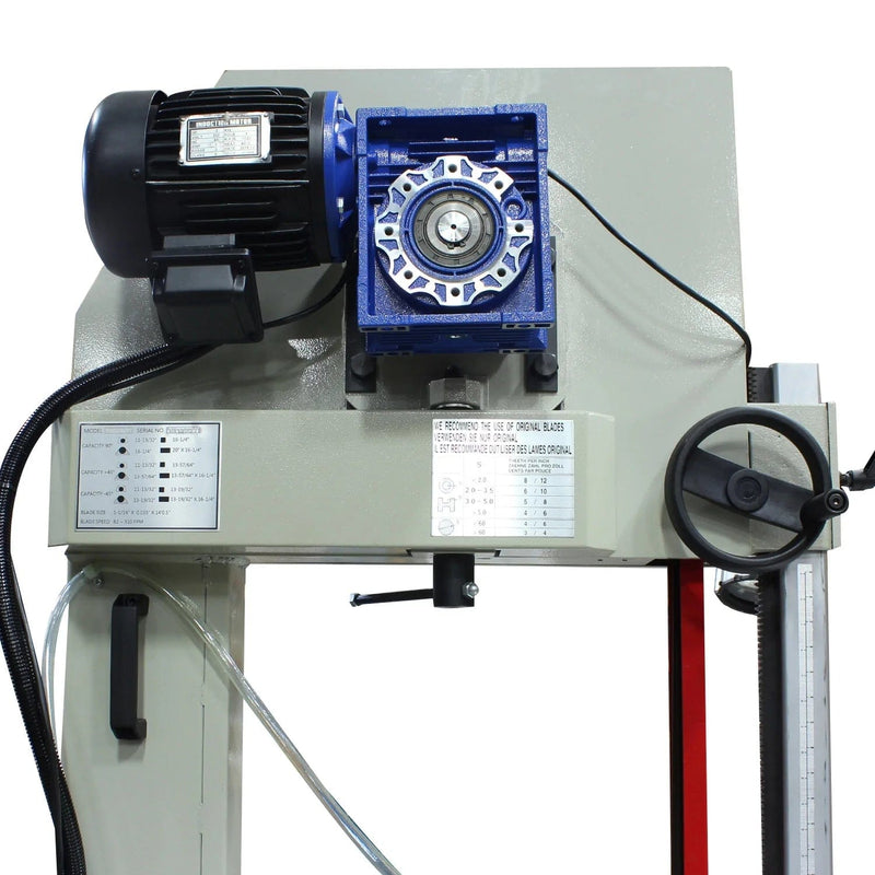 Baileigh BSVT-18P; 220V 3 Phase Vertical Tilting Band Saw with Pnuematic Operation BI-1226643