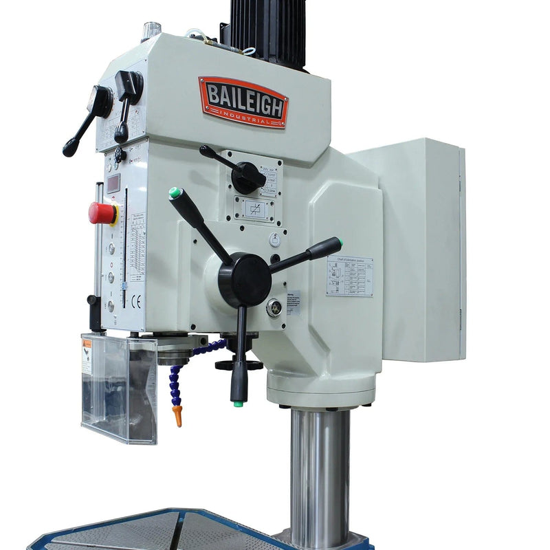 Baileigh DP-1850G; 220V 3Phase Gear Driven Drill Press Power Feed, Coolant System, MT4 Spindle BI-1020697