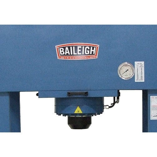 Baileigh HSP-176M-HD; 220V 3Phase 165 Ton Hydraulic H Frame Shop Press BI-1012428