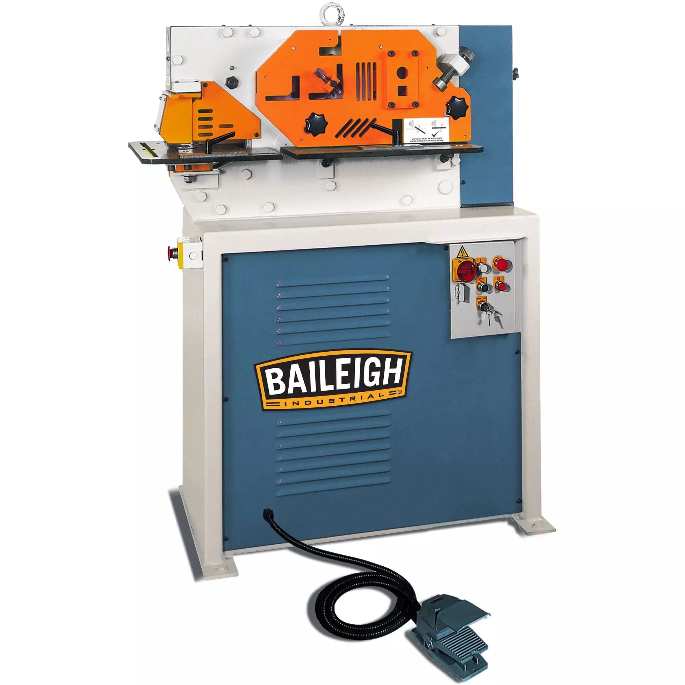 Baileigh SW-441; 220V 1Phase 44 Ton 4 Station Ironworker