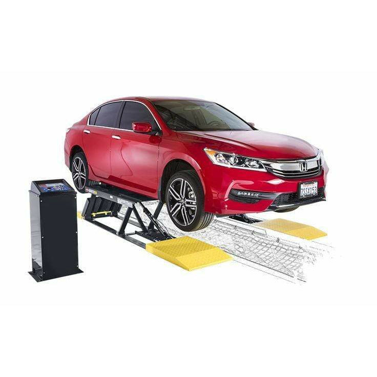 BendPak P-9000LT Low-Rise Lift For Cars 9,000 Lb. Capacity, Low-Rise Lift, Open-Center, Pit-Style, 1-Phase -  5175133