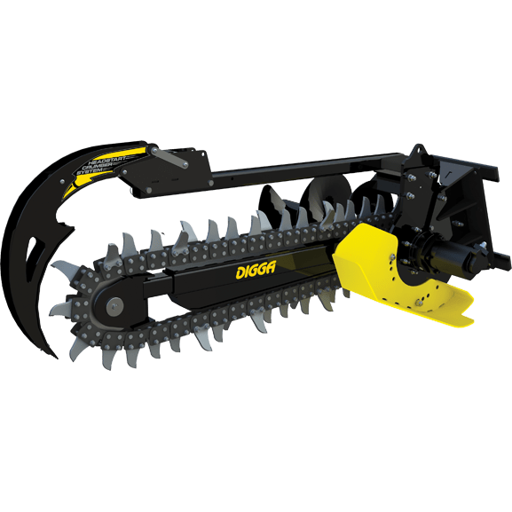 Excavator Trencher Attachments Designed for Accurate Digging