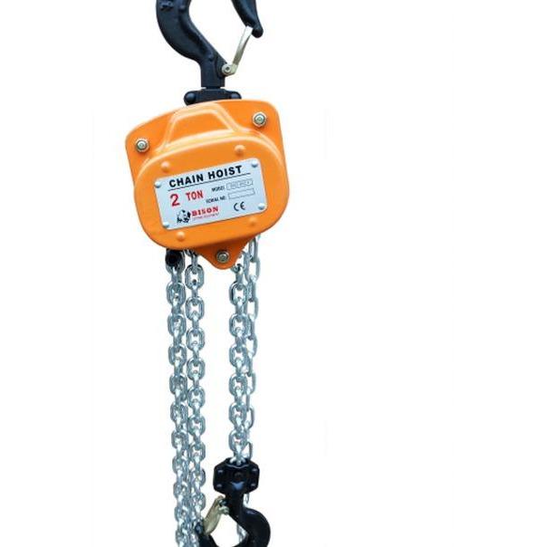 Bison Lifting Equipment CH10-10 1 Ton Manual Chain Hoist 10ft. Lift