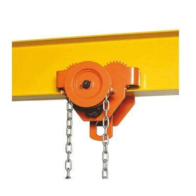 Bison Lifting Equipment GT005-10 1/2 Ton Geared Trolley 10ft. Lift