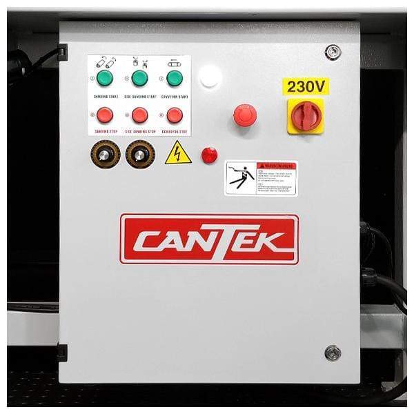 Cantek LBS-300-5S - 305mm-12" wide-230/460/3/60 5-Head Linear Brush Sander LBS300-5S