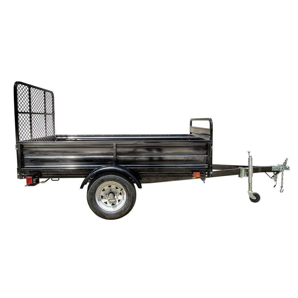 35■予約済み1200■2nd Single The way U are Single Axle Utility Trailer - Black 5FT X 7FT
