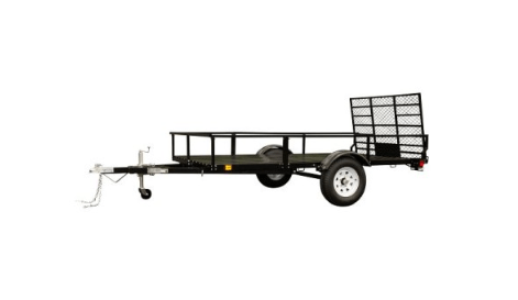 DK2 6x10 Utility Trailer With Drive Up Date MMT6X10