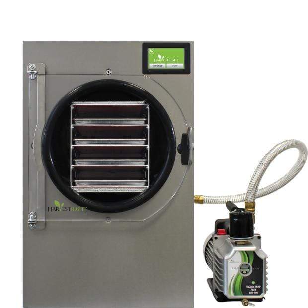 Harvest Right Medium Home Freeze Dryer With Oil Pump (Stainless Steel) - HRFD-PMed-SS