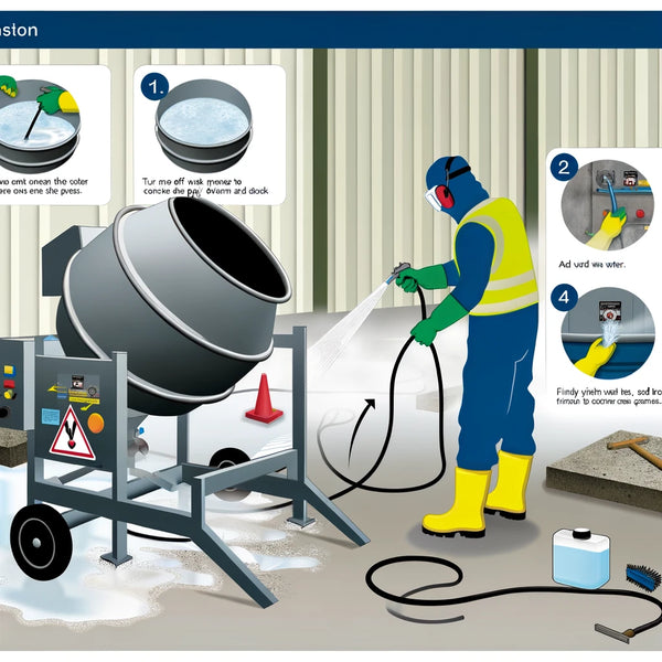 How to Clean a Concrete Mixer: Everything You Need To Know