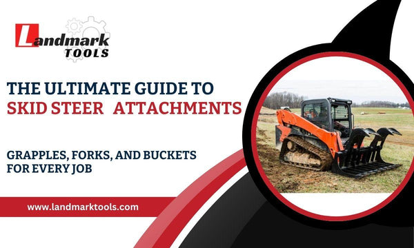 The Ultimate Guide to Skid Steer Attachments: Grapples, Forks, and Buckets for Every Job