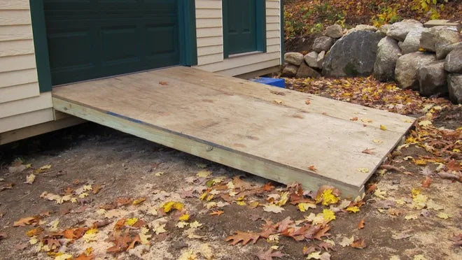 Univen Ramp Uneven Ground Shed Ramp Plans Shed Ramp : 28 Steps (with Pictures)