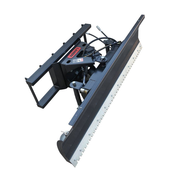 72" Light-Duty Pusher Snow Plow Dozer Blade Combo Attachment 07.03.05.0002