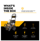 4,200 PSI 4.2 GPM Cold Water Gas Pressure Washer - B4213HGS