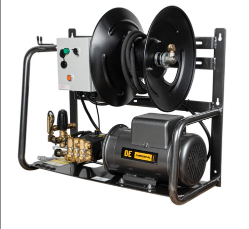 2,000 PSI 4.0 GPM 5.0 HP Electric Pressure Washer with Baldor Motor and AR Triplex Pump - X-2050FW1A