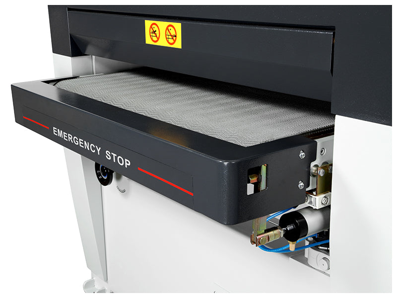 CANTEK C432 43″ Two Head Wide Belt Sander - 60″ Belt Industrial Woodworking Machine