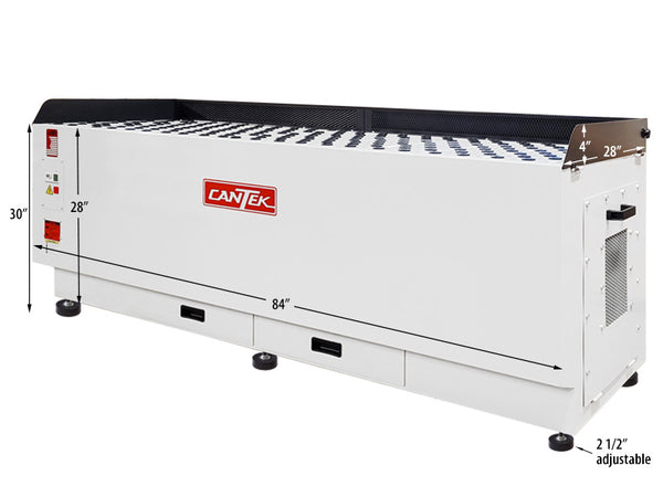 CANTEK FT2200 Downdraft Table | Professional Woodworking Dust Collection System