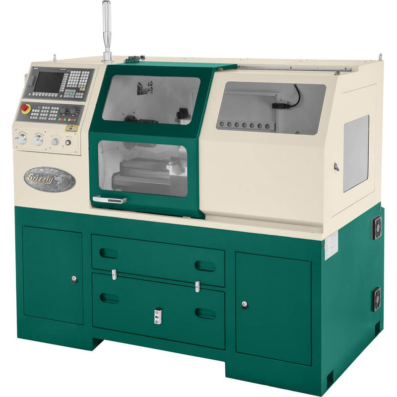 Grizzly Industrial G0884 13" CNC Lathe with Auto Tool Changer