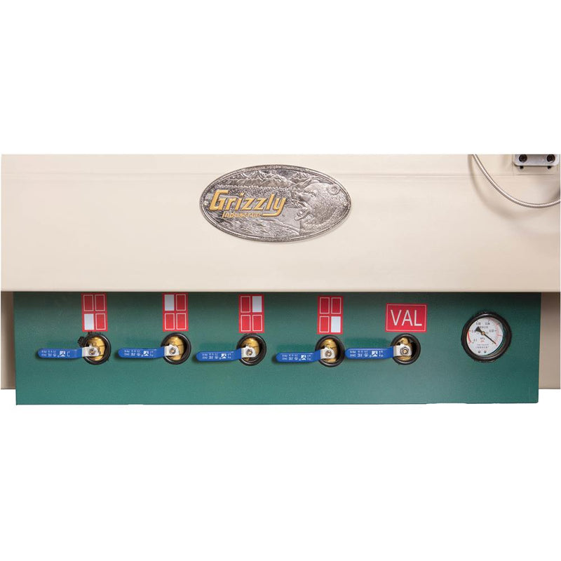 Grizzly Industrial  G0934 5x10 CNC Router with Vacuum Table and 8-Position Tool Changer - 12HP Spindle