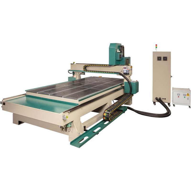 Grizzly Industrial  G0934 5x10 CNC Router with Vacuum Table and 8-Position Tool Changer - 12HP Spindle