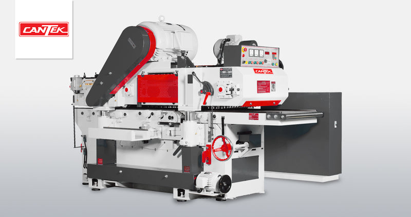 CANTEK GT820HD 32″ Extra Heavy Duty Double Surface Planer - Industrial Woodworking Machine