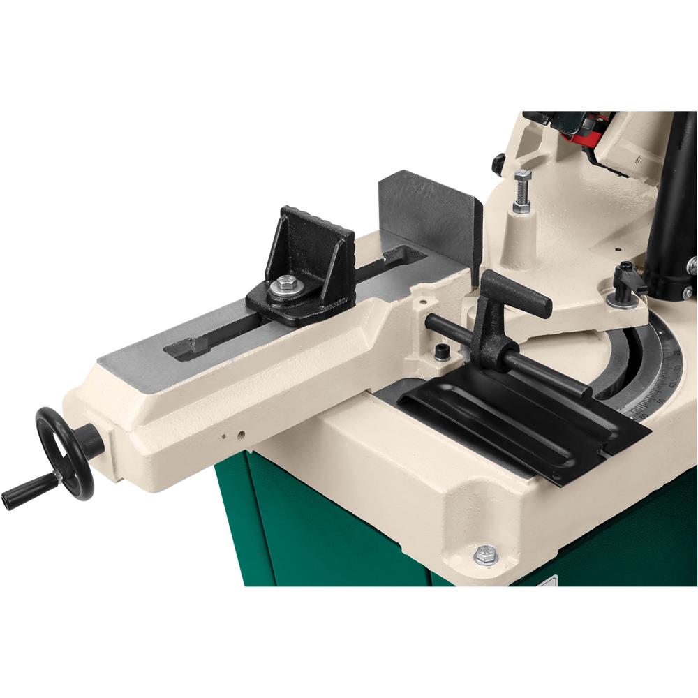 Grizzly G9742 Metal Cutting Bandsaw 5x6 | 1/2 HP Swivel Head Band Saw