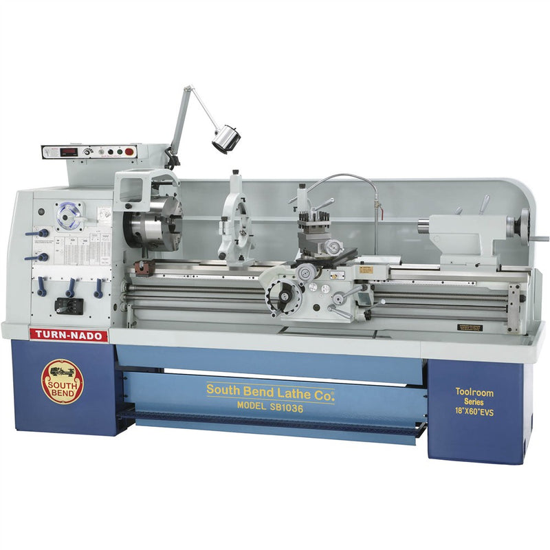 Grizzly Industrial  South Bend SB1036 18" x 60" Lathe 440V