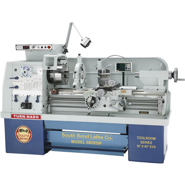 Grizzly Industrial  South Bend SB1059F - 18" x 40" Electronic Variable-Speed Lathe with DRO