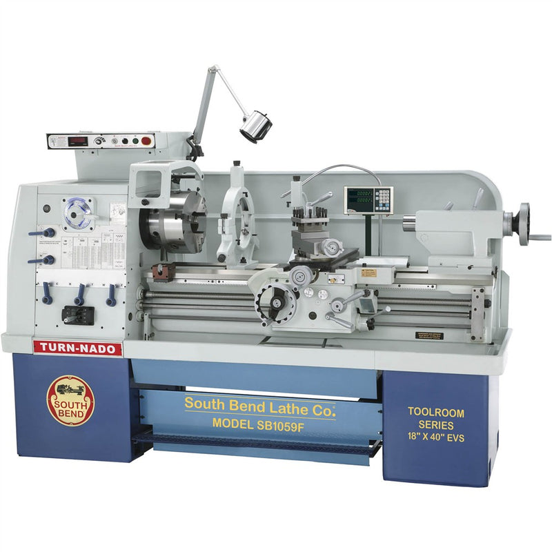 Grizzly Industrial  South Bend SB1059F - 18" x 40" Electronic Variable-Speed Lathe with DRO