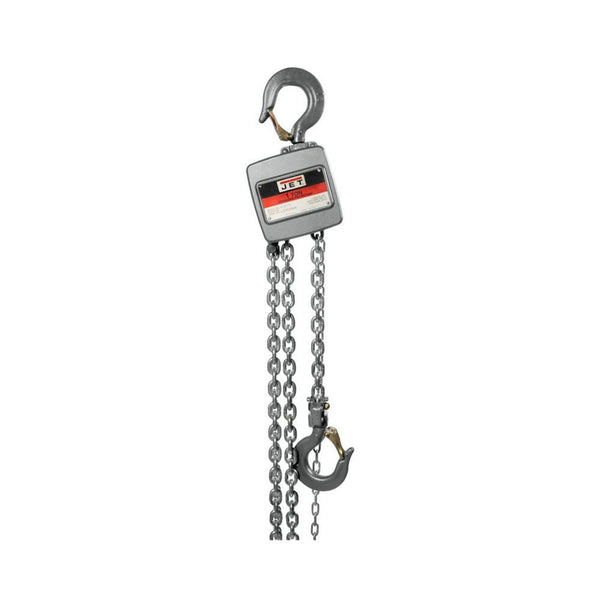 JET AL100-050-100 TON Manual Chain Hoist 1/4 Ton 100ft Lift - Grade 100 Steel Chain with Dual Pawl Brake