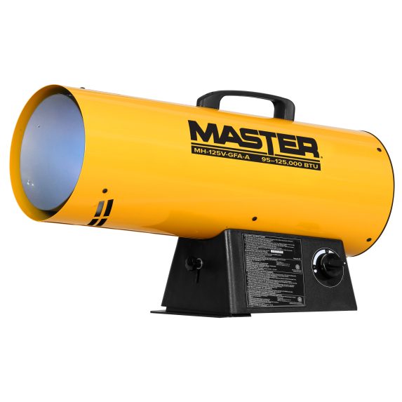 Master 125,000 BTU LP Forced Air Heater - Variable Output