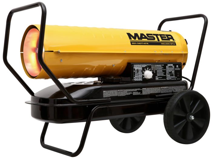 Master 140,000 BTU Kerosene Diesel Forced Air Heater with Thermostat