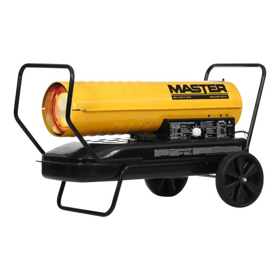 Master 190,000 BTU Kerosene Diesel Forced Air Heater with Thermostat