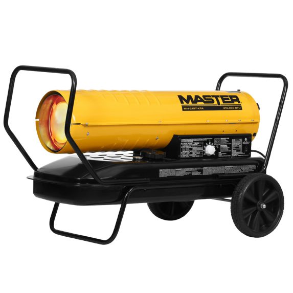 Master 215,000 BTU Kerosene Diesel Forced Air Heater with Thermostat