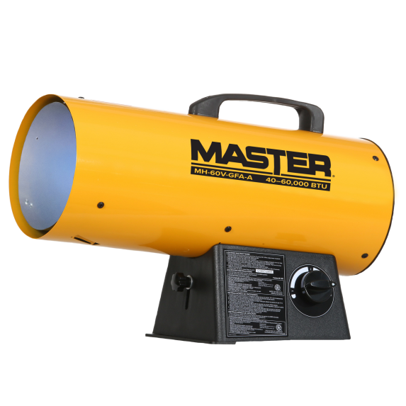 Master 60,000 BTU LP Forced Air Heater - Variable Output