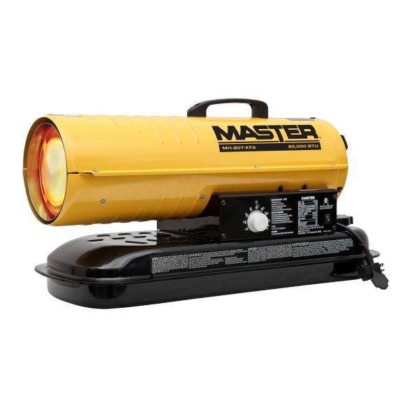 Master 80,000 BTU Kerosene/Diesel Forced Air Heater with Thermostat