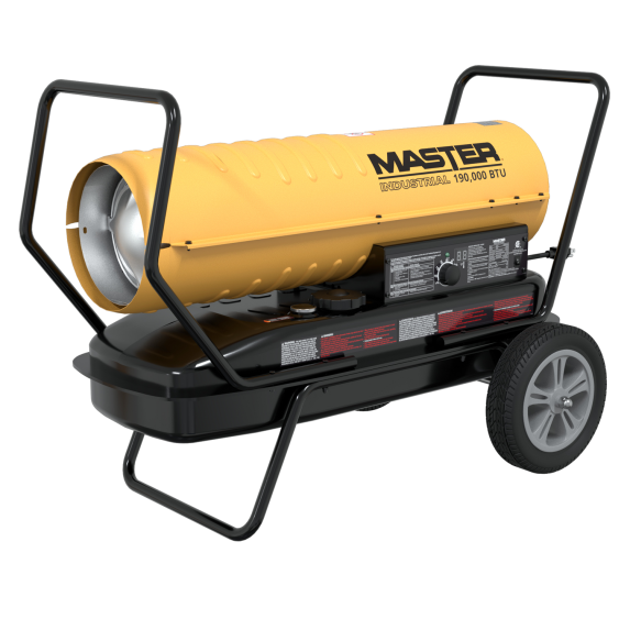 Master Industrial 190,000 BTU Kerosene Diesel Forced Air Heater with Thermostat