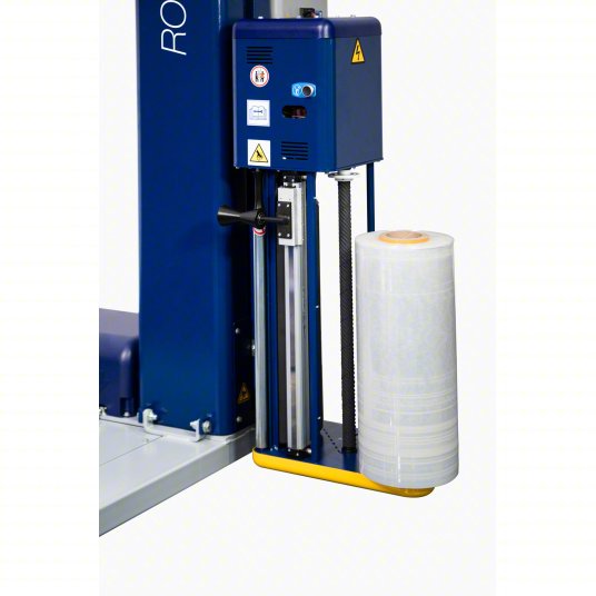 Rotoplat 708 semi-automatic turntable stretch wrapper–86” Max Height