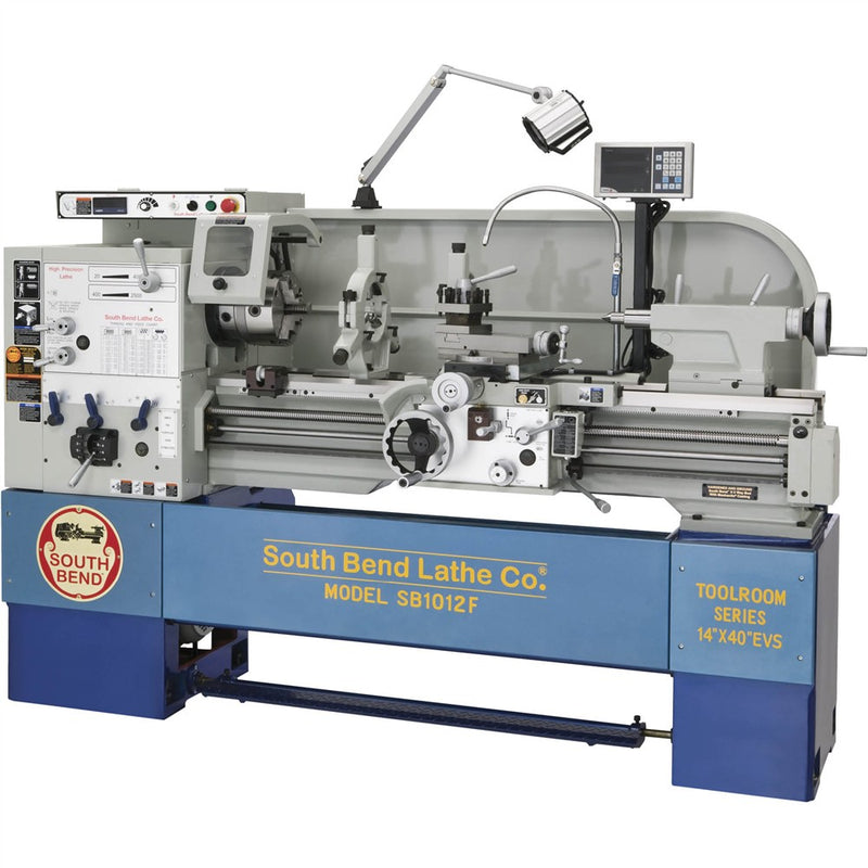 Grizzly South Bend SB1012F - 14" x 40" Lathe Electronic Variable-Speed with FAGOR DRO