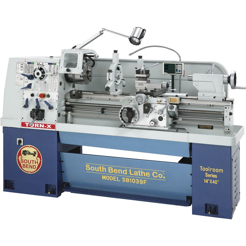 Grizzly  South Bend SB1039F - 14" x 40" 16-Speed 220V 3-Phase Lathe with Fagor DRO